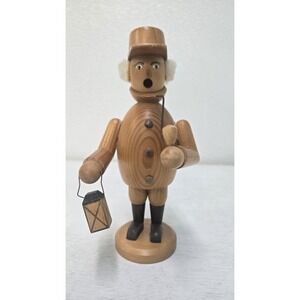 VTG Erzgebirge E‎ Wooden Incense Burner Smoker Christmas Figurine